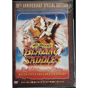 BLAZING SADDLES (DVD, 2004,30th Anniversary Special Ed.) Mel Brooks New Sealed